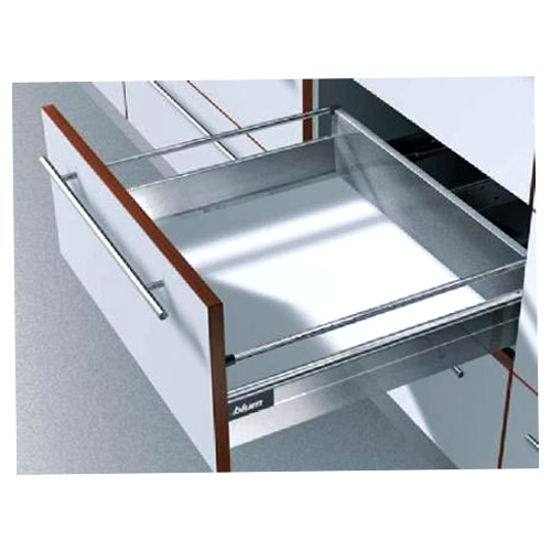 Buy Tandem Box Plus Full Extn Grey High Fronted Drawer 500mm B