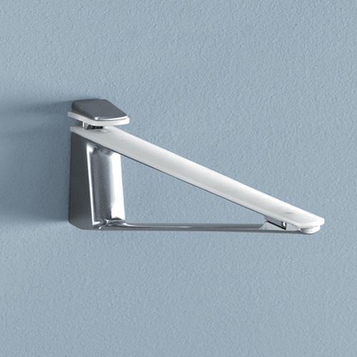Buy Shelf Bracket Length 180mm Polished Chrome Finish Online in
