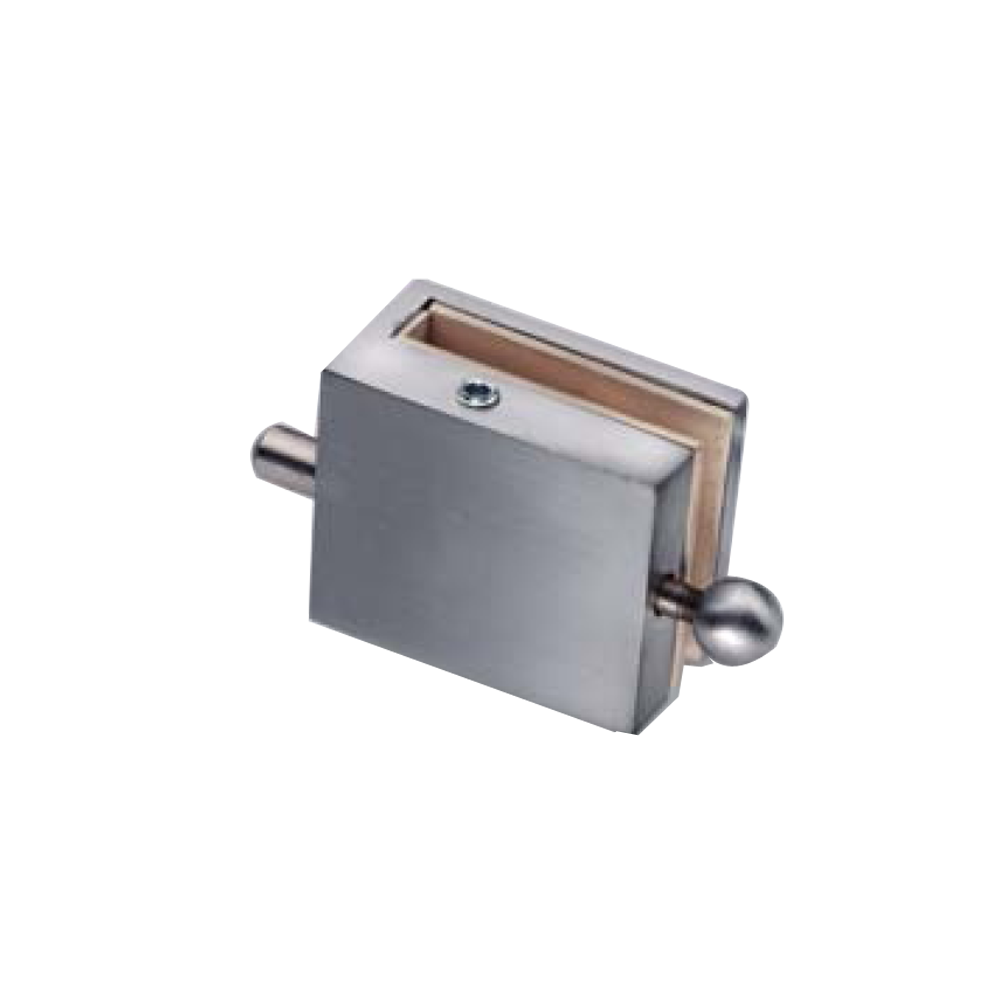Buy Locking Bolt Down For Double Door Glass 8 Mm Satin Chrome