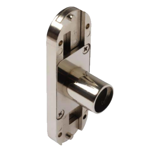 Push rod lock housing Nickel Plated Finish Oval type For Vertical