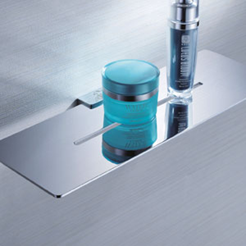 Bath Shelf Chrome Finish Spanish Series Benzoville Hardware