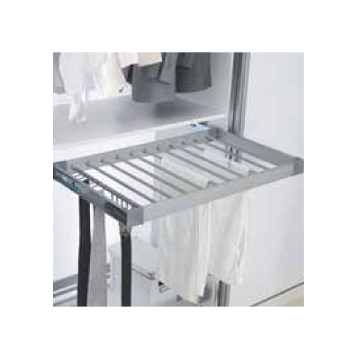 Buy Aluminium Trouser Rack with Side Mounted Telescopic Rail Online in