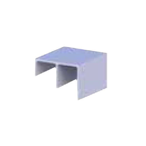 Buy Bottom Double Channel Track Aluminium Profile 2.5 Mtr. Online