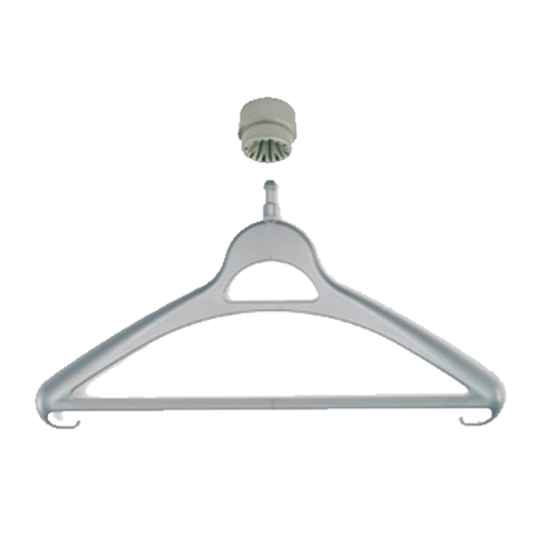 Buy Coat Hanger Silver Matt Finish Online in India Benzoville Siro