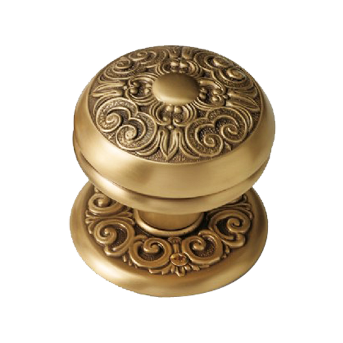 Buy Rennes Door Knob on Rose Old Gold Finish Online in India