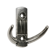 Hook - Antique Silver Finish - 57mm