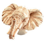 Elephant Head Cabinet Knob
