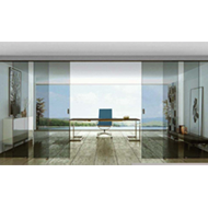 Glass Door Telescopic (Syncronised) Sys
