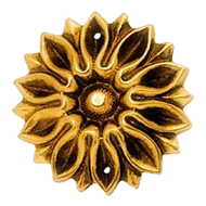 Furniture Carving - Old Gold Finish - 3
