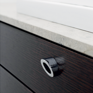 ARENA Cabinet Knob - 32mm - Bright Chro
