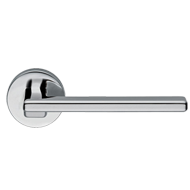 Mortise Door Handle - Chrome Finish