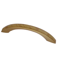 Cabinet Handle - Beech/Gold Finish -