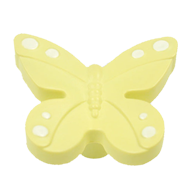 Butterfly Cabinet Knob in Yellow Colour