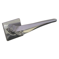 ASTRID Lever Handle on Rose - Chrome Fi