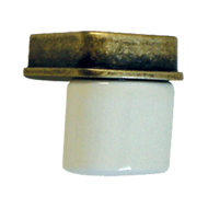 Porcelain Furniture Knob - Cream Colour