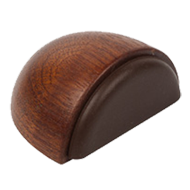 Sapele Wood Door Stopper With Adhesive 