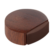 Sapele Wood Door Stopper With Adhesive 