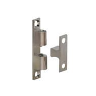 Brass Double Ball Catch - 43mm - Nickel