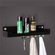Mini Shelf - Wall mounted shelf - Black