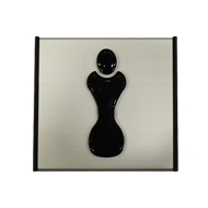 Signage Female - Aluminium Bronze Finis