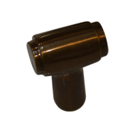 Brass Cabinet Knob - Antique Brass Fini