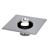 Quadra Cabinet Knob Big in Crystal with