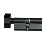 Cylinder Lock (LXK) - 70mm - Matt Black