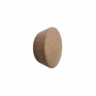 Beret Wood Cabinet Knob - Oak lacquered