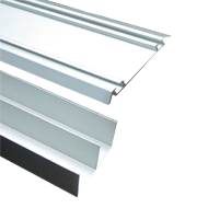 Kit Anodized Aluminium Tracks Upper & L