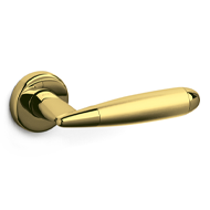 ASTER Door Handle With Yale Key Hole - 