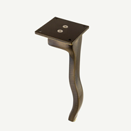 CURL Furniture Leg - 5" - Bronze Color