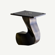 BRECCIA Furniture Leg - 3" - Bronze Col