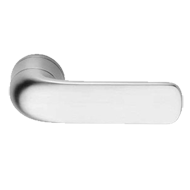 HORIZON Lever Handle on Rose in Polishe