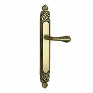 Door lever handles set on plates - Sati