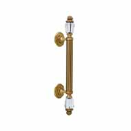 Door pull handle on rosettes 465mm with