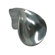 Cabinet Knob - 47mm - Tin Polished Fini