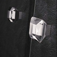 DIAMOND clear crystal cabinet knob - cl