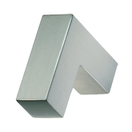 SQUARE Cabinet Knob - 32mm - Inox Look