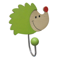 Porcupine Hook - 1 Peg - Wood/Metal - M