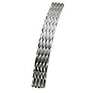 SILK Cabinet Handle - 160mm - Bright Ch