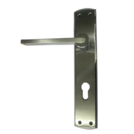Godrej Door Lever Handle on Plate - 250