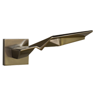 ZINGER Lever Handle on Rose with Cylind