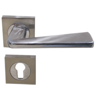 JEAN Lever Handle on Rose with Cylinder