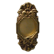GINEVRA Flush Door Handle - Old Gold Pl