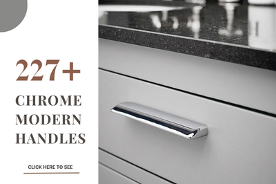 Chrome Modern Handles