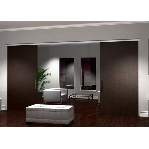 Semi Automatic Self Closing Sliding Fitting For 100kg Door