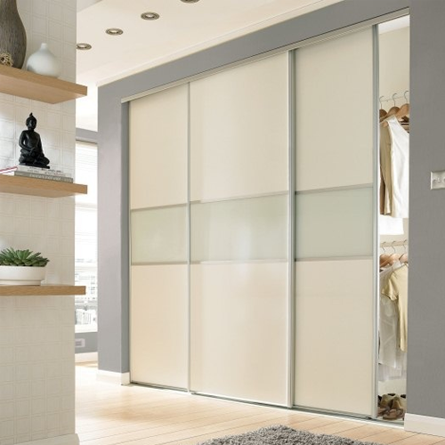 Wardrobe Sliding Fitting For 3 Doors Overlap Soft Close 70 Kg