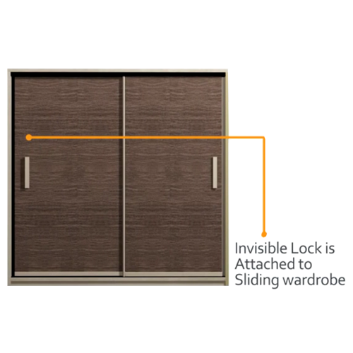 Buy Invisible Lock Complete Kit For Sliding Cabinet And