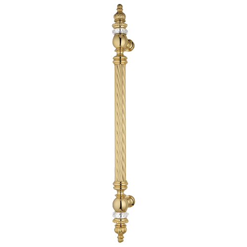 Buy OTELLO Swarovski Door Pull Handle 600mm French Gold Finish