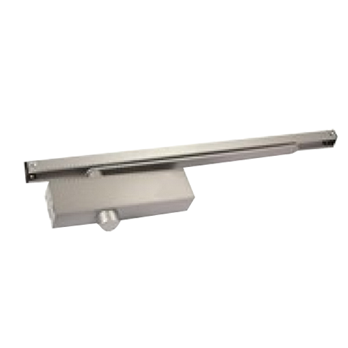 Surface Mounted Door Closer Size 3 Standard Arm Hold Open Silver